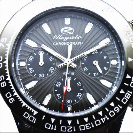 RG6001-02 男性手表スポーツクロノグラフ レ