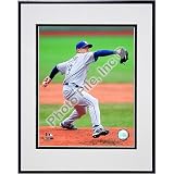 Photofile Tampa Bay Devil Rays Scott Kazmir 2008 Pitching Action - Matted 8x10 Photo in Aluminum Frame