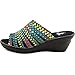 Corkys Ribbon Canvas Wedge Sandal