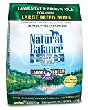 Natural Balance Dry Dog Food, Grain Free Limited Ingredient Diet Large Breed Lamb Meal and Rice, 15 Pound Bag