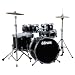 ddrum D1 JR Complete 5-piece Drum Set, Black