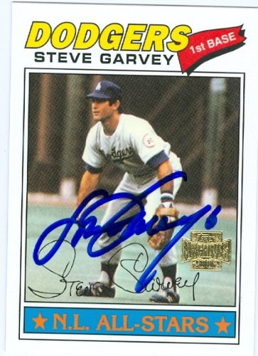 Steve Garvey Autographed/Hand Signed Baseball Card (Los Angeles Dodgers) 2002 Topps Archives #169