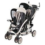 Graco 6K00+GNI3 Quattro Tour Duo Stroller in Platinum Color: Gianni