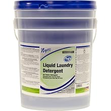 Nyco Products NL929-P5 Liquid Laundry Detergent, 5-Gallon Pail