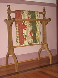 Heirloom Oak Quilt Rack