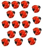 Lady Bugs Cake Decorations #45147 - 16 Lady Bugs Edible Hard Sugar Decorations