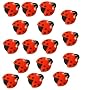 Lady Bugs Cake Decorations #45147 - 16 Lady Bugs Edible Hard Sugar Decorations