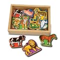 Melissa & Doug 20 Animal Magnets in a Box