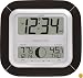 La Crosse Technology WS-8418U-IT Atomic Digital Wall Clock with Moon Phase