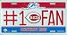 Cincinnati Reds Number One Fan License Plate