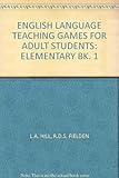 English language teaching games for adult students