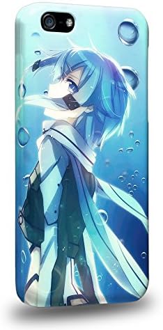 Case88 Premium Designs Sword Art Online SAO Shino Asada Sinon Protective Snap-on Hard Back Case Cover for Apple iPhone 5c