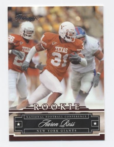 2007 Playoff Prestige 197 Aaron Ross Texas Longhorns NY Giants (RC – Rookie – Football Cards)