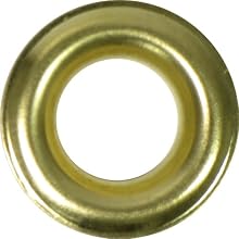 CargoLoc 89933 24-Piece 1/2 inch Brass Grommets