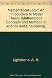 Mathematical logic : an introduction to model theory