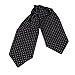 ERA7B03 Multicolor Mens Silk Ascot Checkered Cravat Sale for Marriage By Epoint