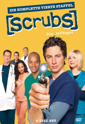 Scrubs: Die Anfänger - Die komplette vierte Staffel (4 DVDs)