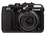Canon PowerShot G11 Digitalkamera (10 Megapixel, 5-fach opt. Zoom, 7,1 cm (2,8 Zoll) LCD-Display) schwarz