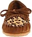 Minnetonka Leopard Kilty Moc (Toddler/Little Kid/Big Kid)