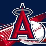 Los Angeles Angels 50x60 Royal Plush Blanket Machine Washable Highly durabl
