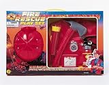 DELUXE FIREMAN FIRE FIGHTER RESCUE PLAY SET