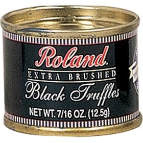 Roland Extra Brushed Black Truffles, 7/16-Ounce Jar