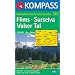Flims / Surselva / Valser Tal 1 : 50 000: Wanderkarte. GPS-geeignet. Mit Orts- und Namensregister