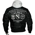 Alpha Industries MA-1 D-Tec ODC Jacke schwarz