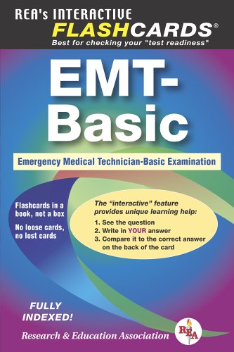 EMT-Basic - Interactive Flashcard Book for EMT (REA) (REA Test Preps)