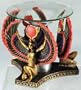 Egyptian Isis Aroma Burner - Collectible Egypt Scent Candle Holder