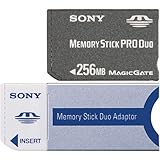 Sony 256 MB Memory Stick PRO Duo Flash Memory Card MSXM-256S