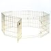 Midwest Gold- Zinc Indoor/Outdoor Exercise Pet Pen