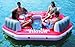 Intex Pacific Paradise Relaxation Station Water Lounge 4-Person River Tube Raft