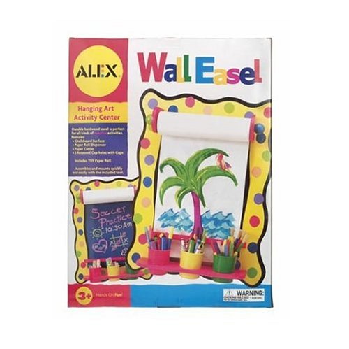 Childrens Toyshop  Toys : Alex 26 " Wall Easel With Paper Roll