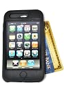 Phone Slipper Protective Case Iphone Skin + Wallet for the iPhone Classic and iPhone 3G (Black)