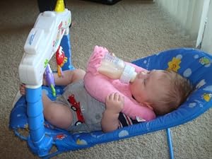Baby Bottle Holder- Baba Buddy (PINK DOT)