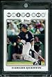 2008 Topps # 384 Carlos Quentin - Chicago White Sox - MLB Baseball Trading Card in a Protective Screw Down Display Case