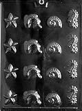 SEA ASSORTMENT Nautical Candy Mold Chocolate