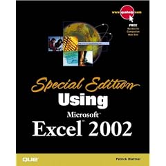 Using Microsoft Excel 2002 (Special Edition)