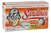 Accessories SEASON No Salt Added Club Skl & Bnl Sardines In Water, 4.25-Ounce Tins (Pack of 6) Image