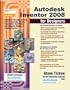 Autodesk Inventor 2008 for Designers