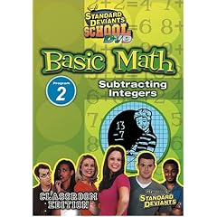 Standard Deviants School - Basic Math, Program 2 - Subtracting Integers (Classroom Edition)
