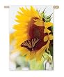 Butterfly Kisses Silk Reflections Regular Size Flag
