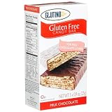 Glutino Gluten Free Candy Bars, Milk Chocolate, 5-Count Bars (Pack of 4)