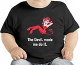 Abbaddon Devil オーガニックベビーTシャツ 12 - 18 Months