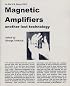 Magnetic Amplifiers
