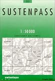 Carte routière : Sustenpass
