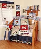 Little Traveler 6 Piece Baby Crib Bedding Set by Kidsline