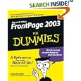 Front Page 2003 for Dummies by Asha Dornfest