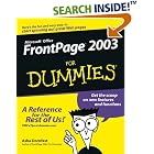 Click here to buy Front Page 2003 for Dummies by  Asha Dornfest.